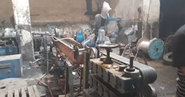 ضبط 5 مصانع ومطبعة بدون ترخيص فى حملة مكبرة بالقناطر الخيرية