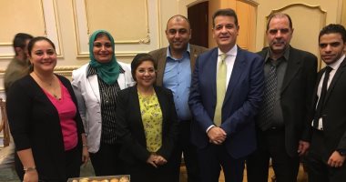 صور.. "أفريقية النواب" تحتفل باختيار طارق رضوان نائبا لرئيس تنفيذية الاتحاد الأفريقى