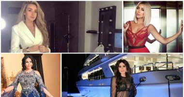صور.. إطلالات النجمات على السوشيال ميديا see through ودانتيل وكروازيه