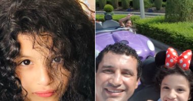 هيثم فاروق نجم منتخب مصر السابق يحتفل بعيد ميلاد ابنته صبا