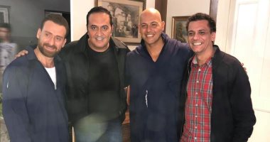 خالد سرحان من كواليس تصوير مسلسل "قيد عائلى": ربنا يكتبلنا النجاح