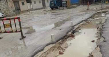 مياه الأمطار تحاصر أحياء مدينة مرسى مطروح