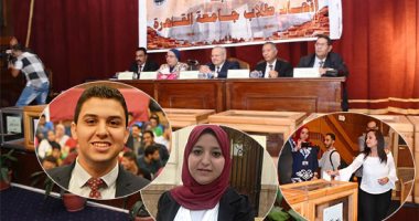 " إنتهاء الانتخابات الطلابية".. تنصيب رؤساء الإتحادات ونوابهم.. خالد عبد الغفار : الديموقراطية تبدأ من الجامعة..و 40% من المتنافسين كانوا طالبات..  "الخشت" : الجامعة فوق التحزب والصناديق الزجاجية لا تجامل 