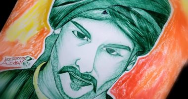 قارئ يشارك صحافة المواطن بموهبته فى الرسم.. ويؤكد: سبت علامة ليا فى مدرستى