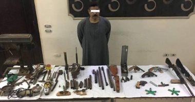 ضبط 9 عاطلين بشبرا الخيمة وشبين القناطر بحوزتهم أسلحة نارية وذخائر غير مرخصة