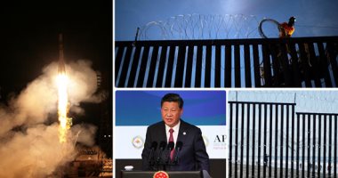 صور.. العالم هذا الصباح.. الولايات المتحدة تواصل بناء جدار مع المكسيك لمنع تدفق المهاجرين.. إطلاق أول صاروخ من طراز "سويوز" الروسى للفضاء بعد هبوط اضطرارى.. الرئيس الصينى: الحمائية أثرت على النمو العالمى