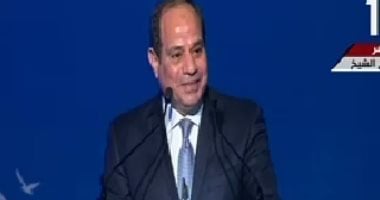 السيسي: 7 تريليونات دولار حجم تمويل أهداف التنمية المستدامة بدول العالم سنويا
