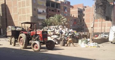 "كل ما هو ملوث للبيئة".."نباشين" و"فريزة" القمامة يحتلون طريق قرية الغار بالزقايق