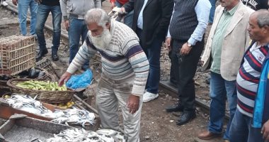 حملة مكبرة لإزالة الاشغالات ومحاربة الباعة الجائلين شرق الإسكندرية