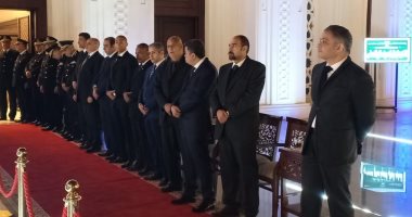 وزير النقل وقيادات "الداخلية" فى عزاء الشهيد ساطع النعمانى 