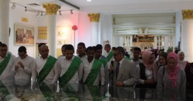 وفد من جامعة طنطا يزور الكلية الحربية