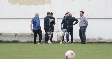 فييرا يطمئن على إصابة الجزيرى والشامى قبل مواجهة الإنتاج الحربى