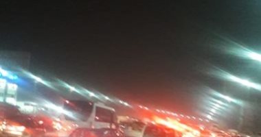 قارئ يشكو الحالة المرورية على كوبرى المريوطية اتجاه المعادى