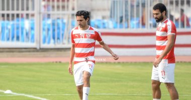 حازم إمام وأيمن حفنى يواصلان التأهيل بالزمالك وأسامة نبيه يدون ملاحظات فنية