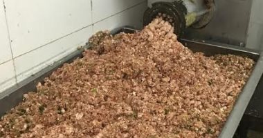 ضبط 8,5 طن لحوم غير صالحة للاستهلاك الآدمى داخل ثلاجة بالغربية