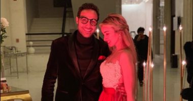 "بحبك".. شاهد أحدث ظهور للفنان أحمد فهمى وخطيبته الفنانة هنا الزاهد