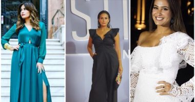 اختار بنفسك من بين أجمل 10 فساتين لهند صبرى 