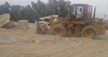 رفع 5000 طن قمامة وأتربة بـ"الجبل الأصفر" فى حملة يالخانكة