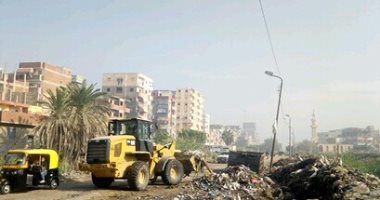 صور.. استجابة لــ"اليوم السابع" رئيس الوزراء يوجه بإزالة القمامة بالعوايد