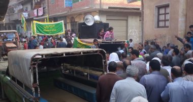 صور.. احتفالات حاشدة للطرق الصوفية بالمولد النبوى بقرية ميت سهيل بالشرقية