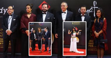 وقائع انطلاق الدورة الأربعين من مهرجان القاهرة السينمائى.. محمد حفظى: تاريخ الدورة يجعلنا فى مهمة خاصة من أجل التميز.. وسمير صبرى وحسن حسنى: سعداء بتكريم القاهرة السينمائى ونحن على قيد الحياة