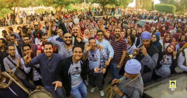 فيديو وصور.. حفل بـ "طب أسيوط" على أنغام حمو بيكا.. والجامعة: لم نصرح به