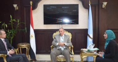  محافظ البحر الأحمر يستقبل سفير جمهورية استونيا بالغردقة للترويج للسياحة