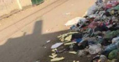 أهالى قرية الحوامدة بالشرقية يضررون من انتشار القمامة فى الشوارع
