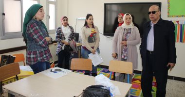 وكيل تعليم الغربية يتفقد المدرسة الرسمية الدولية بطنطا 