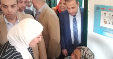 وزيرة الصحة تتفقد الوحدات الصحية لمتابعة حملة القضاء على فيروس C بالقليوبية