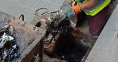 صرف صحى القاهرة: تكثيف أعمال تنظيف الـ "شنايش" تحسبا لسقوم أمطار