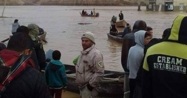 القوات العراقية تبحث عن أسر مفقودة بسبب السيول فى نينوى وصلاح الدين