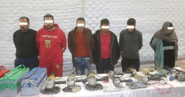 القبض على 6 متهمين بتكوين تشكيل عصابى تخصص فى سرقة المصانع بدمياط