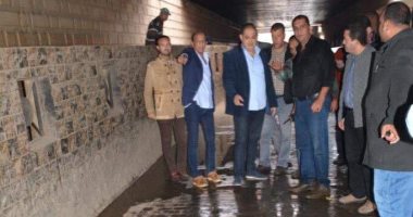 محافظ الغربية يتفقد الطرق الرئيسية وأنفاق بعد هطول الأمطار