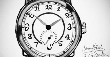 قارئة تشارك بصور تبرز براعتها فى الرسم باستخدام الفحم والجاف