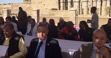 صور.. محافظ الأقصر فى افتتاح بطولة كأس أفريقيا للدواثلون