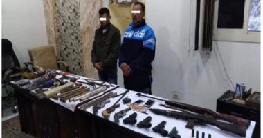 ضبط حداد ونجله يديران ورشة للإسلحة النارية بكفر الشيخ
