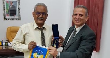 مصطفى الشيخ: نبحث التعاون فى الدراسات العليا والتدريب مع جامعة نواكشوط