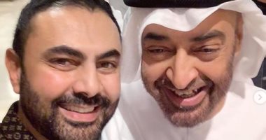 محمد كريم فى سيلفى مع الشيخ محمد بن زايد: مثال للتواضع والكرم
