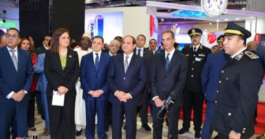 صور.. تفاصيل افتتاح الرئيس السيسي لمؤتمر ومعرض القاهرة الدولى للاتصالات