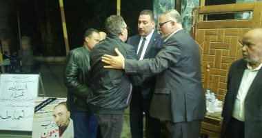 نقابة الصيادلة تقيم عزاء الصيدلى أحمد طه بمسجد عمر مكرم