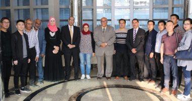 تقرير لوزير التعليم العالى حول زيارة وفود من جامعات صينية لمعهد بحوث الإلكترونيات