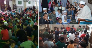 "الأوقاف" تواجه التطرف فى المحافظات.. "اليوم السابع" داخل المدارس القرآنية.. الوزارة تستعين بالمشايخ المتدربين.. وحكايات الأطفال لفهم الدين ومعرفة طريق الجنة وحب الله.. صور 
