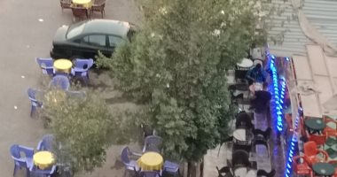 المقاهى بحى المناخ فى بورسعيد تزعج السكان.. ومطالب بمراجعة تراخيصها 