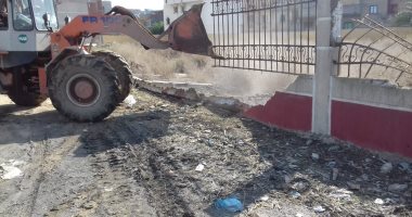  صور ..فى أول أيام الحملة .. إزالة 3440 تعدى على الأراضى الزراعية بالمحافظات   