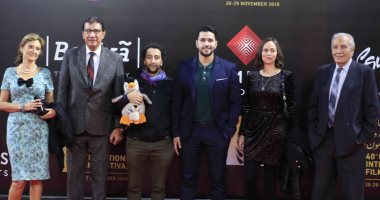 ريف فاينز يتسلم جائزة فاتن حمامة من القاهرة السينمائى فى سابع أيام المهرجان