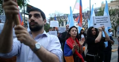 صور.. مظاهرات فى الأرجنتين رفضا لحضور أردوغان قمة مجموعة العشرين