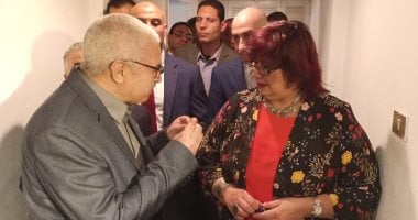 وزيرة الثقافة تفتتح معرض إبداعات منح التفرغ بالمجلس الأعلى للثقافة