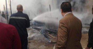 السيطرة على حريق فى حظيرة مواشى بالغربية