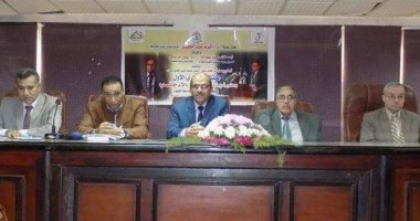 صور.. جامعة الفيوم تستضيف أمير الشعراء العرب بكلية دار العلوم
